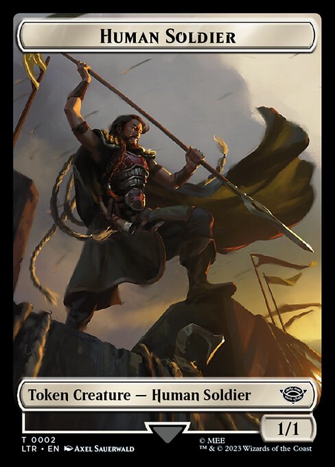 Human Soldier — art by Axel Sauerwald