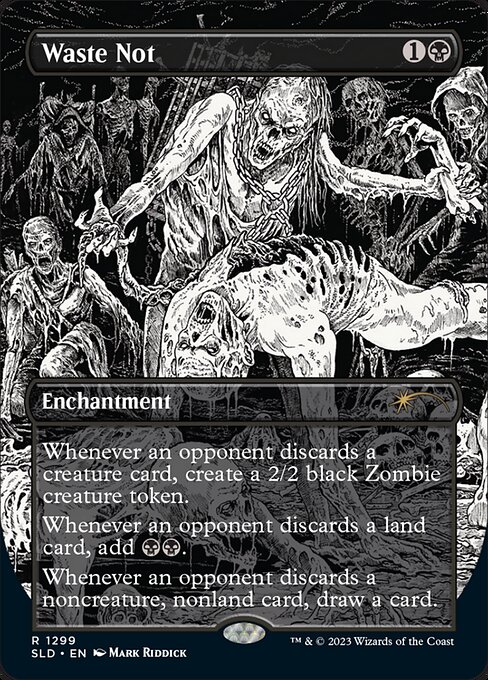 Waste Not — art by Mark Riddick