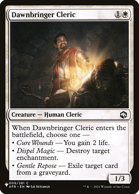 Dawnbringer Cleric — art by Lie Setiawan