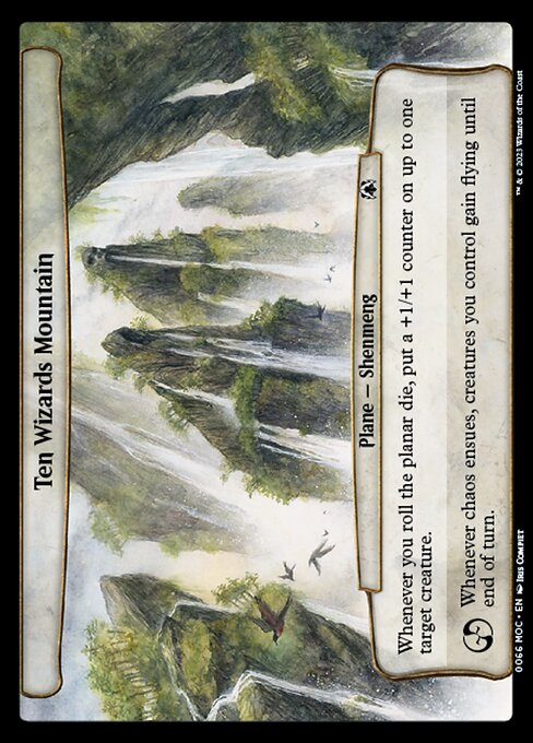 Ten Wizards Mountain — art by Iris Compiet