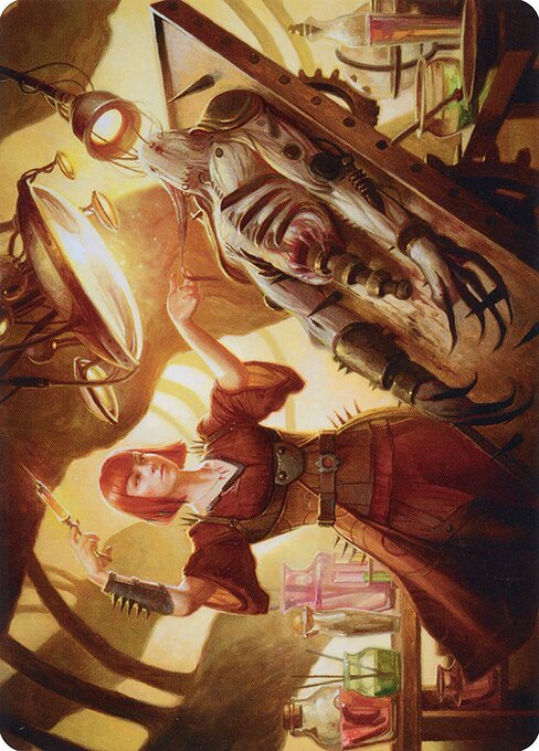 Ashnod, Flesh Mechanist // Ashnod, Flesh Mechanist — art by Howard Lyon