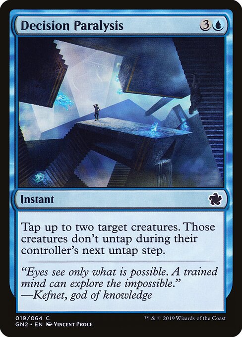 Decision Paralysis — art by Vincent Proce