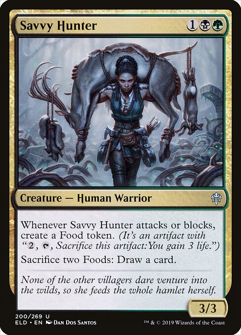 Savvy Hunter — art by Dan Dos Santos