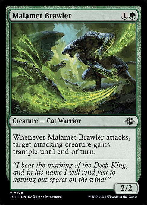 Malamet Brawler — art by Oriana Menendez
