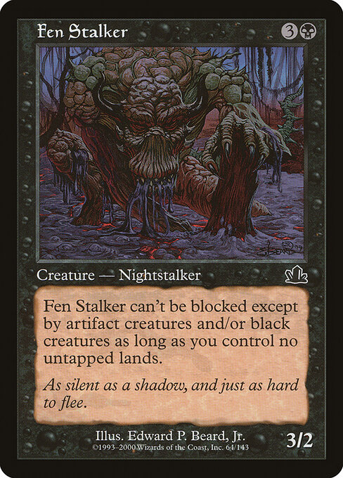 Fen Stalker — art by Edward P. Beard, Jr.