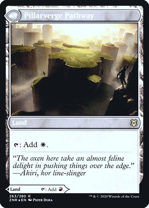 Needleverge Pathway // Pillarverge Pathway — art by Piotr Dura