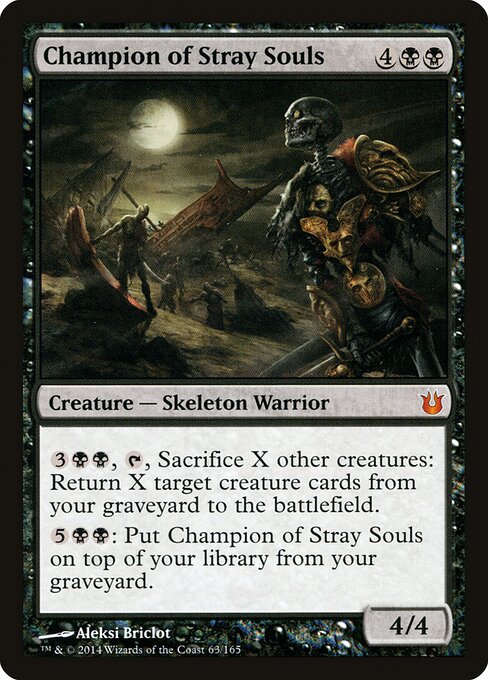 Champion of Stray Souls — art by Aleksi Briclot