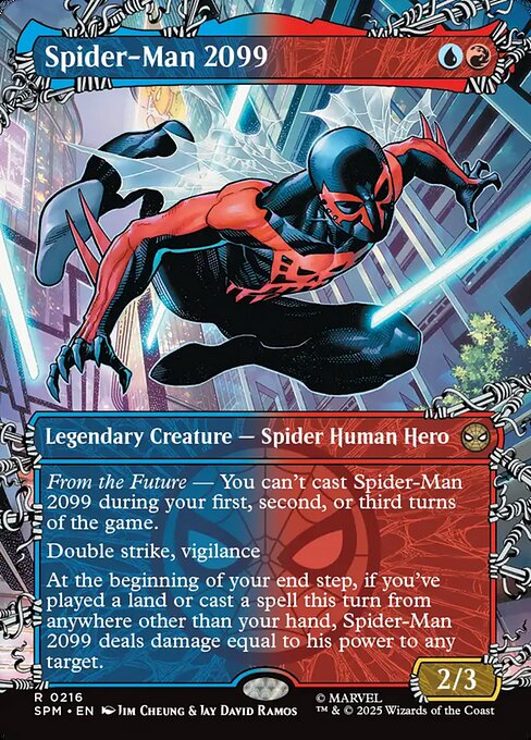Spider-Man 2099 — art by Jim Cheung & Jay David Ramos
