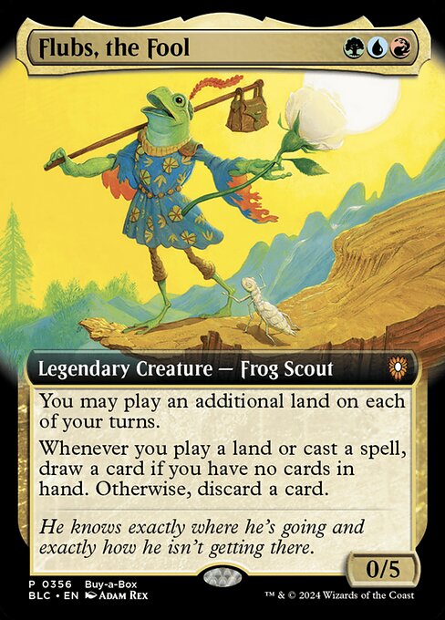 Flubs, the Fool — art by Adam Rex