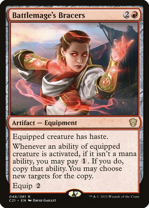 Battlemage's Bracers — art by David Gaillet