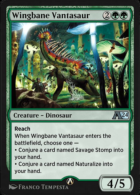 Wingbane Vantasaur — art by Franco Tempesta
