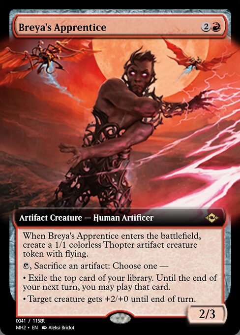 Breya's Apprentice — art by Aleksi Briclot