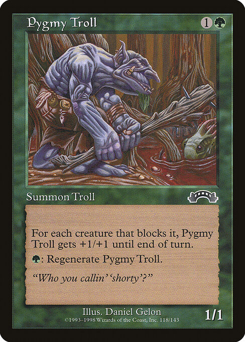 Pygmy Troll — art by Daniel Gelon