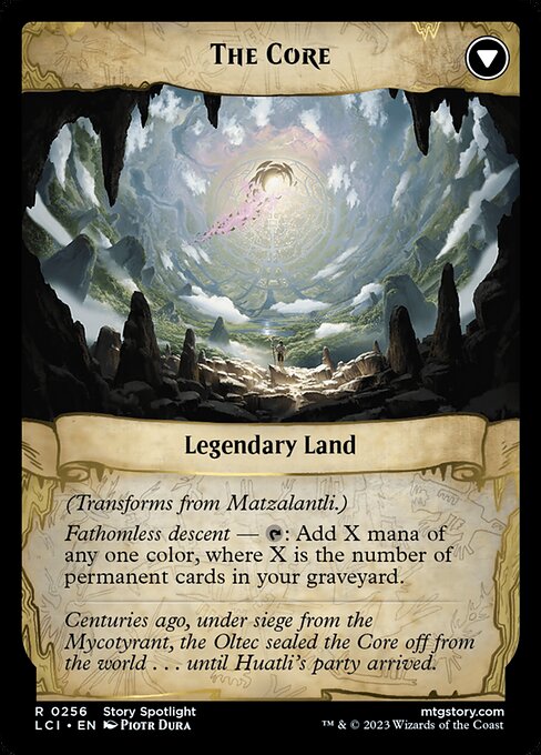 Matzalantli, the Great Door // The Core — art by Piotr Dura