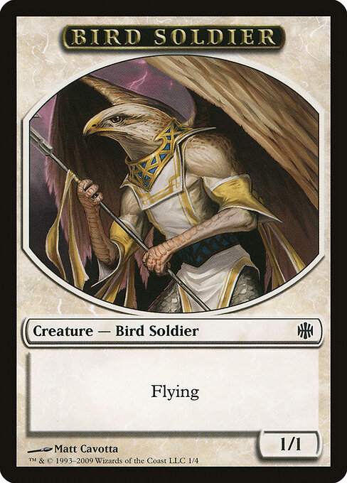 Bird Soldier — art by Matt Cavotta