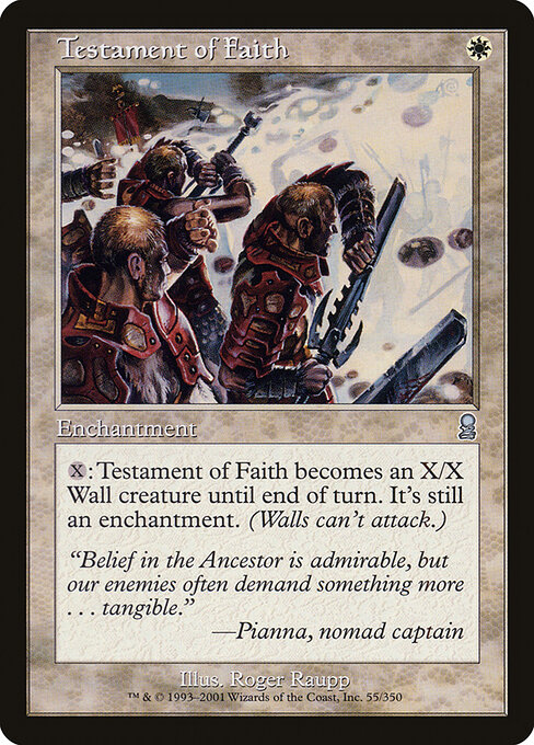 Testament of Faith — art by Roger Raupp