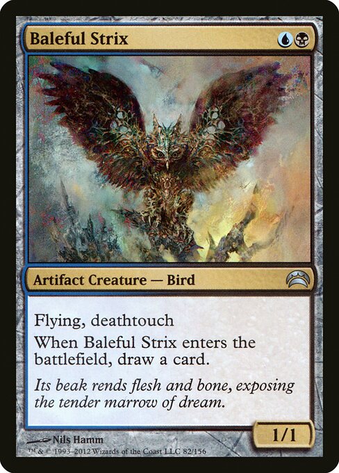 Baleful Strix — art by Nils Hamm