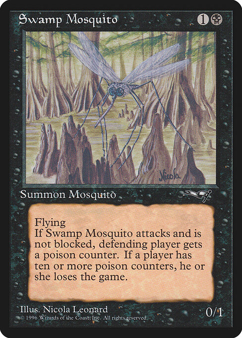 Swamp Mosquito — art by Nicola Leonard