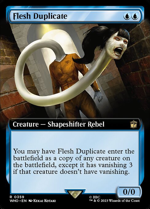 Flesh Duplicate — art by Kekai Kotaki