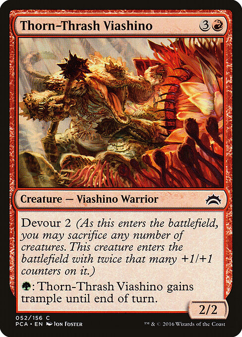 Thorn-Thrash Viashino — art by Jon Foster