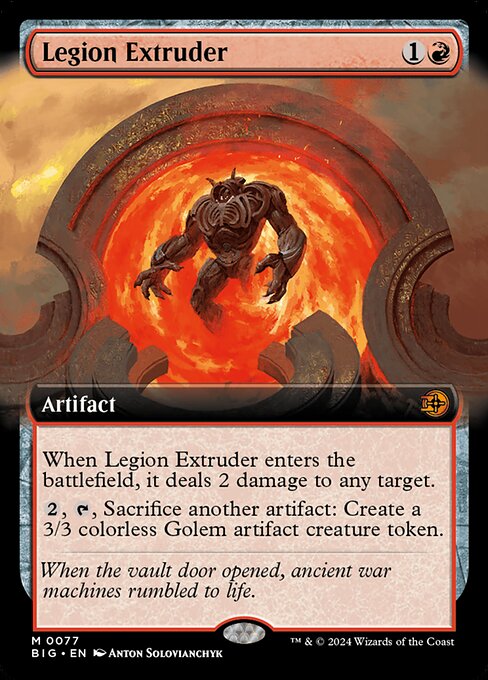 Legion Extruder — art by Anton Solovianchyk