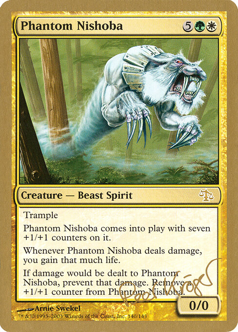Phantom Nishoba — art by Arnie Swekel