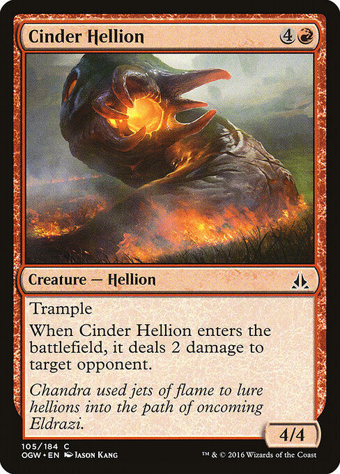 Cinder Hellion — art by Jason Kang