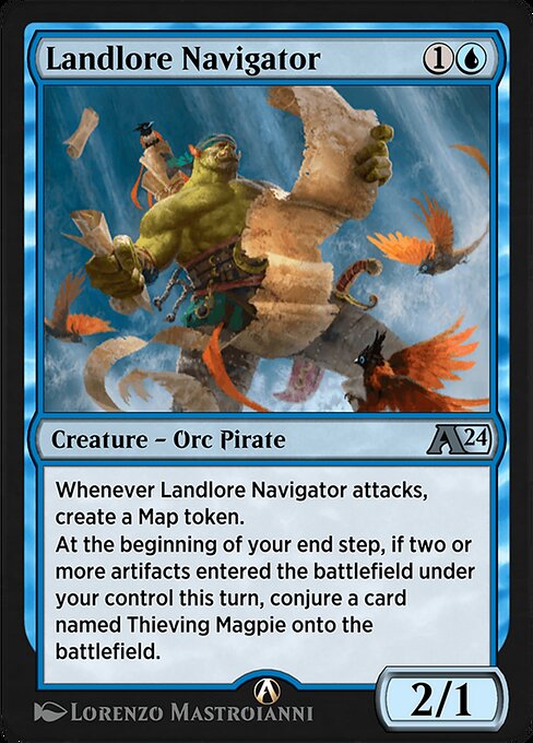 Landlore Navigator — art by Lorenzo Mastroianni