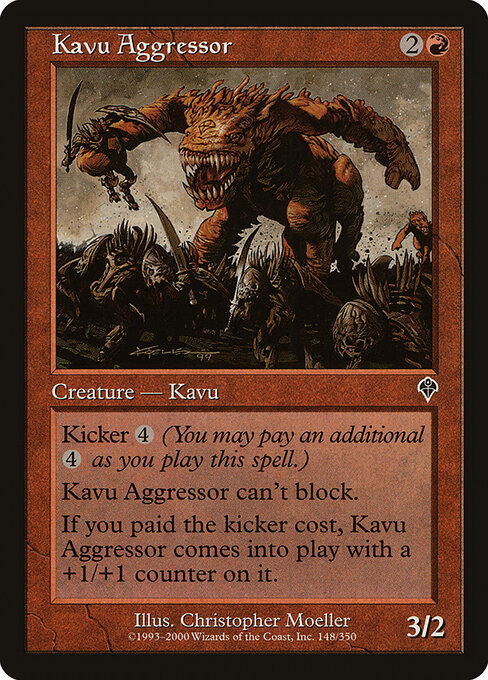Kavu Aggressor — art by Christopher Moeller