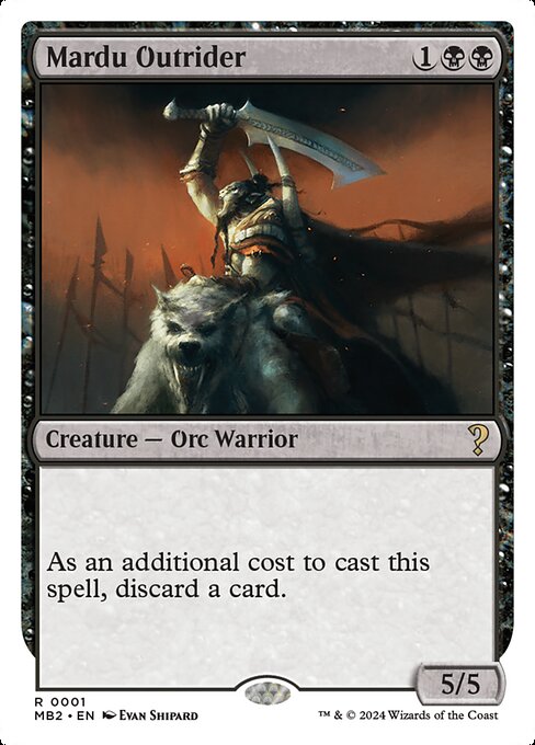 Mardu Outrider — art by Evan Shipard