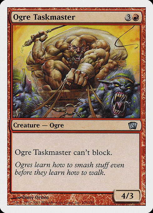 Ogre Taskmaster — art by Dany Orizio