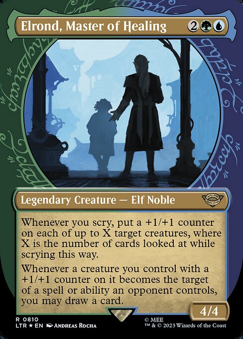Elrond, Master of Healing — art by Andreas Rocha