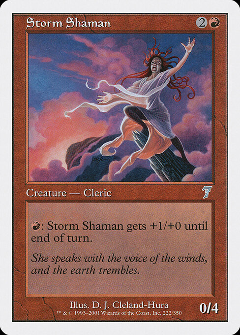 Storm Shaman — art by D. J. Cleland-Hura