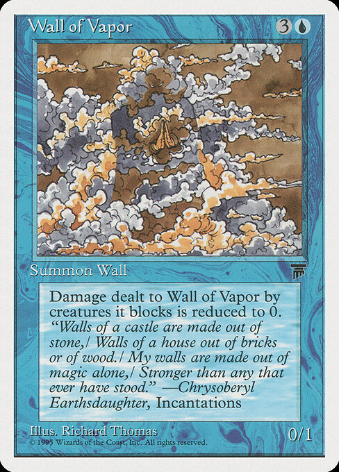 Wall of Vapor — art by Richard Thomas