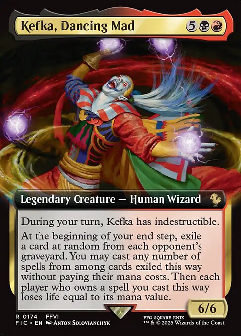 Kefka, Dancing Mad — art by Anton Solovianchyk