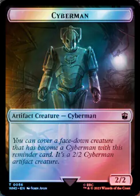 Cyberman — art by John Avon