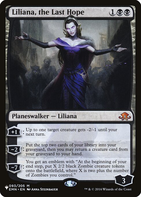 Liliana, the Last Hope — art by Anna Steinbauer