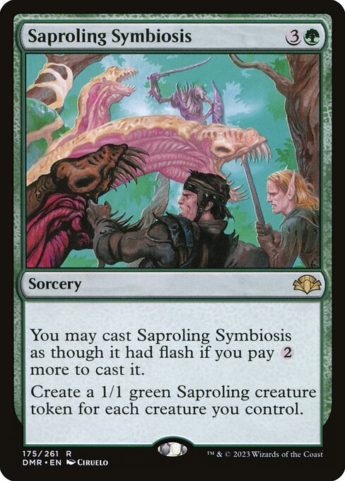 Saproling Symbiosis — art by Ciruelo