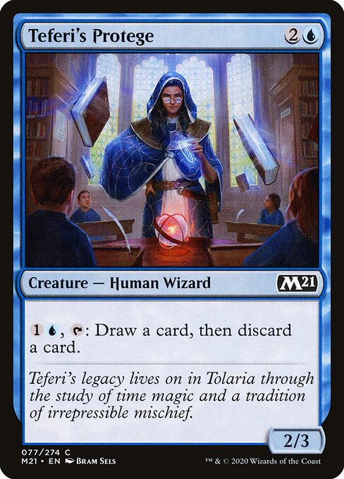 Teferi's Protege — art by Bram Sels