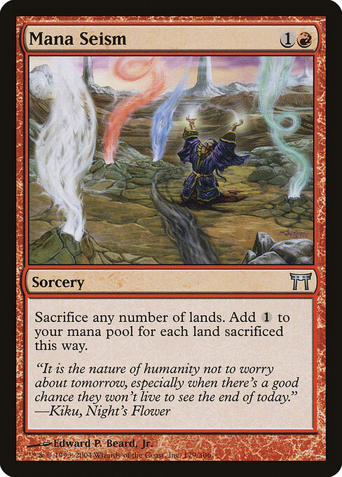 Mana Seism — art by Edward P. Beard, Jr.