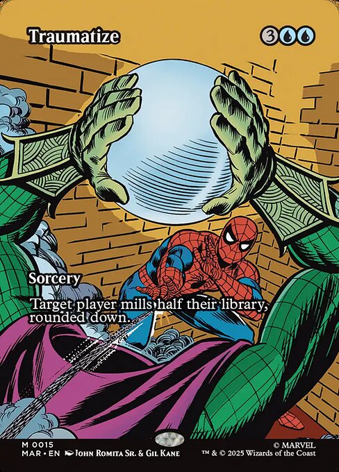 Traumatize — art by John Romita Sr. & Gil Kane