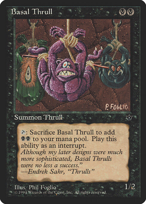 Basal Thrull — art by Phil Foglio