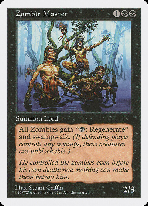 Zombie Master — art by Stuart Griffin
