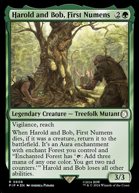 Harold and Bob, First Numens — art by Andrea Piparo