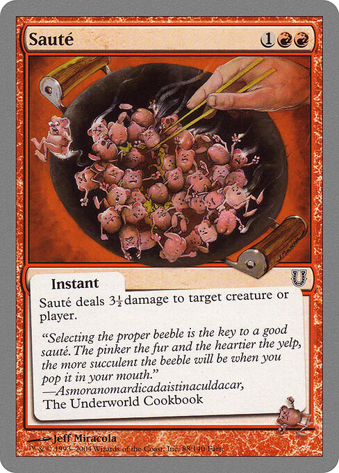 Sauté — art by Jeff Miracola