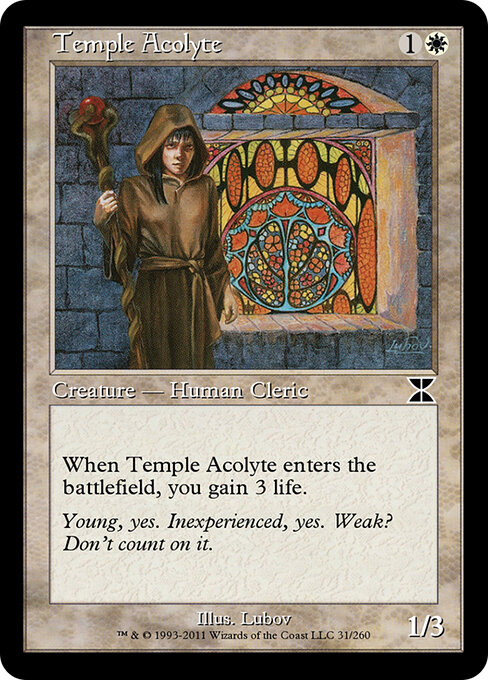 Temple Acolyte — art by Lubov