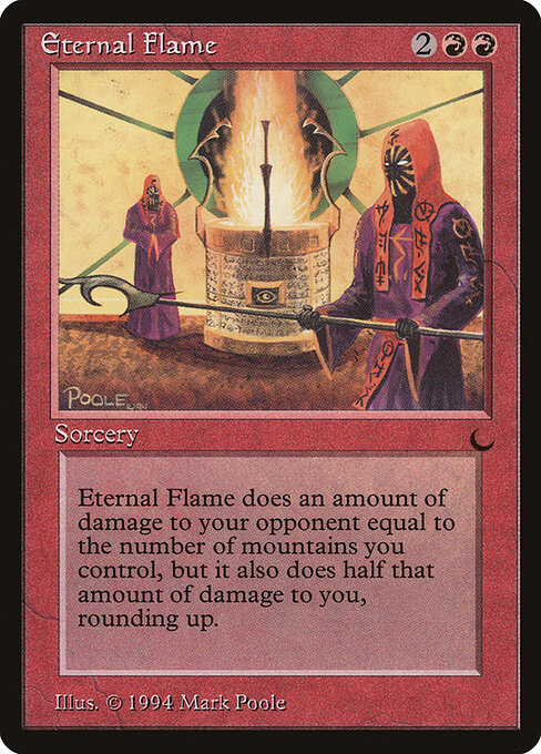 Eternal Flame — art by Mark Poole