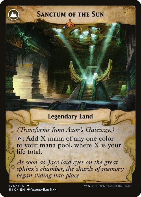 Azor's Gateway // Sanctum of the Sun — art by Yeong-Hao Han