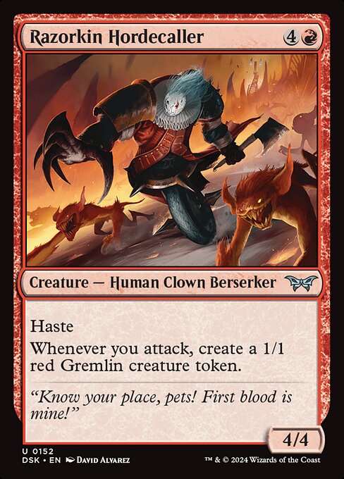 Razorkin Hordecaller — art by David Álvarez