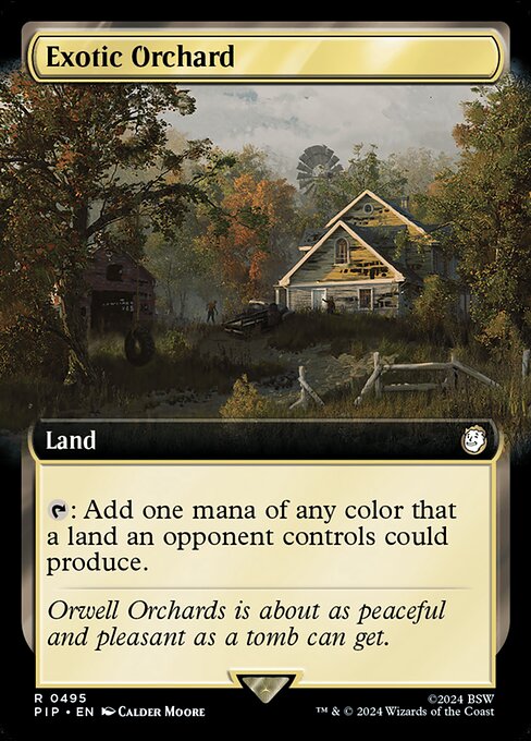 Exotic Orchard — art by Calder Moore